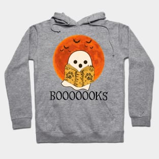 Booooooks Shirt Boo Read Books Halloween Hoodie